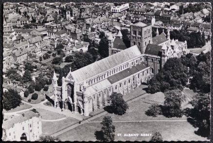 St. Albans Abbey Postcard Local Publisher