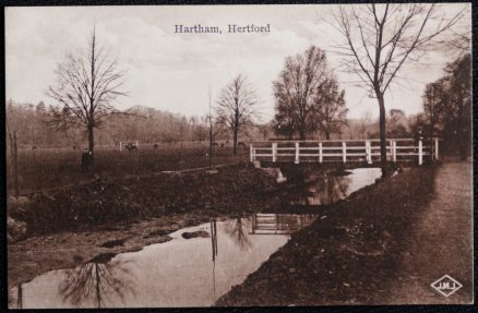 Hartham Hertford Postcard Sepia Toned Vintage Collectable Jayemjay Series