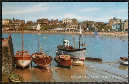 Isle Of Man Port Erin Postcard 1968