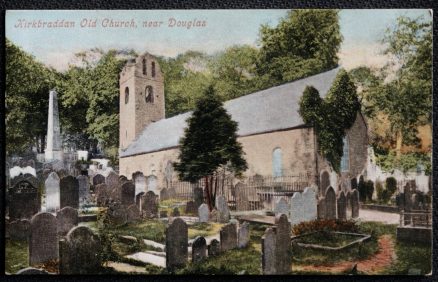 Douglas Isle Of Man Postcard Kirkbraddan