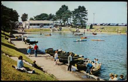 Ryde Postcard Isle Of Wight The Canoe Lake Local Sandown Publisher