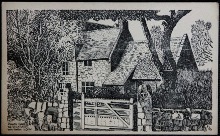 Whitwell Postcard Isle Of Wight Youth Hostel The Vicarage