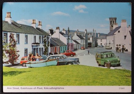 Kirkcudbrightshire Gatehouse Postcard 1977