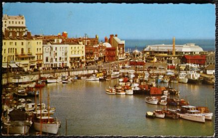 Ramsgate Postcard Kent The Harbour Vintage 1963