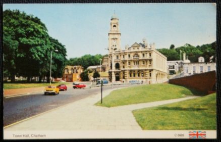 Chatham Postcard Kent Town Hall