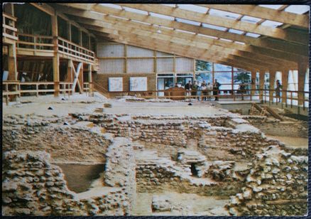 Lullingstone Roman Villa Postcard