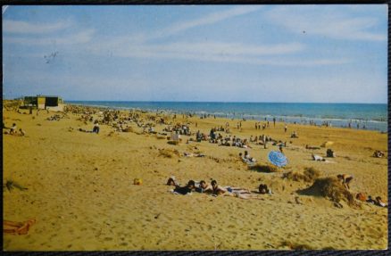 Camber Sands Postcard Vintage 1965