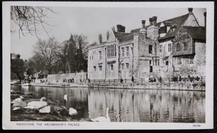 Maidstone Postcard Archbishop's Palace Local Publisher Real Photo