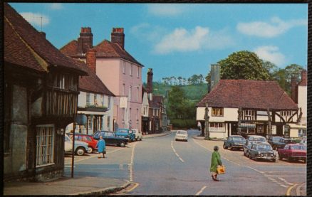 Kent Postcard Lenham The Square