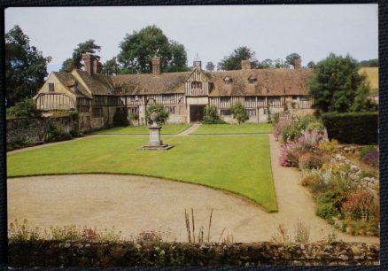 Ightham Mote Postcard Kent 16th Century Stable