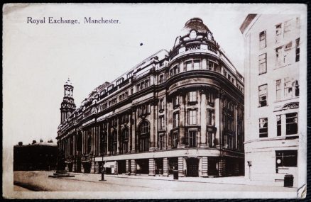 Manchester Royal Exchange Vintage Postcard