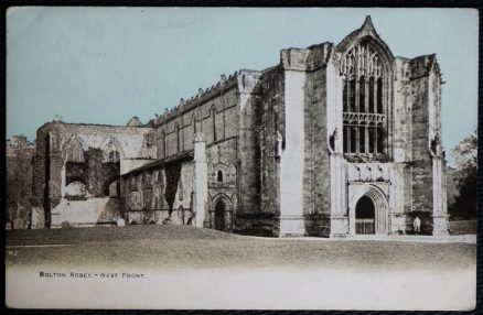 Bolton Abbey Postcard Vintage 1905 Lancashire