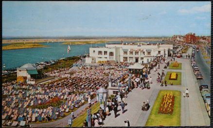 Southport Postcard Floral Hall Marine Lake