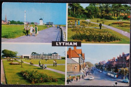 Lytham Postcard Clifton Street Windmill