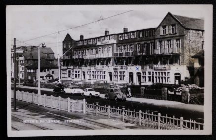 X Marks The Spot ! Read On Bispham Postcard