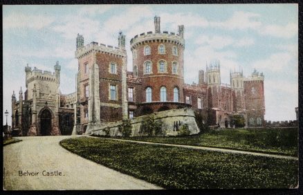 Belvoir Castle Postcard Leicester