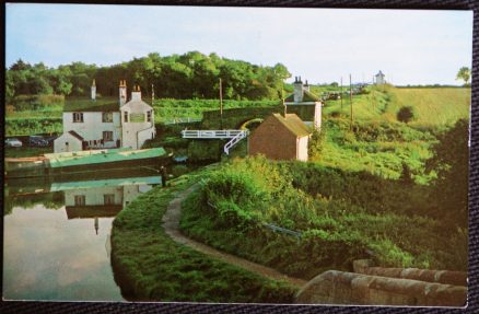 Market Harborough Foxton Locks Postcard