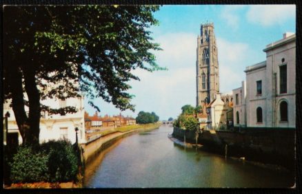 Boston Postcard Witham & Stump