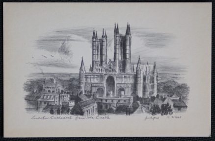 Lincoln Cathedral Poscard