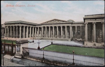 British Museum London Vintage Postcard Publisher Valentine's