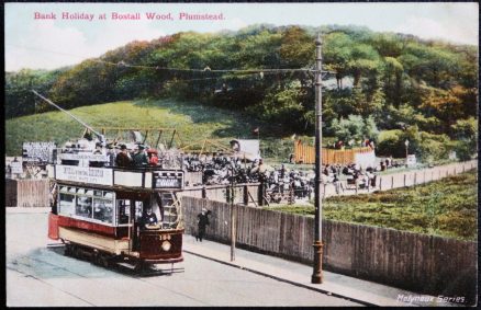 Plumstead Postcard Bostall Wood LOCAL PUBLISHER vintage