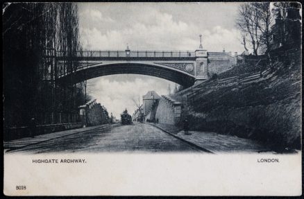 Highgate Archway Vintage 1903 Early Postcard No Central Bar Divider