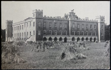 Syon House London Postcard River Front In War Time