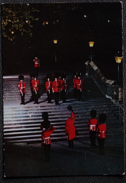 Tower Of London Postcard Ceremony Of The Keys 1969