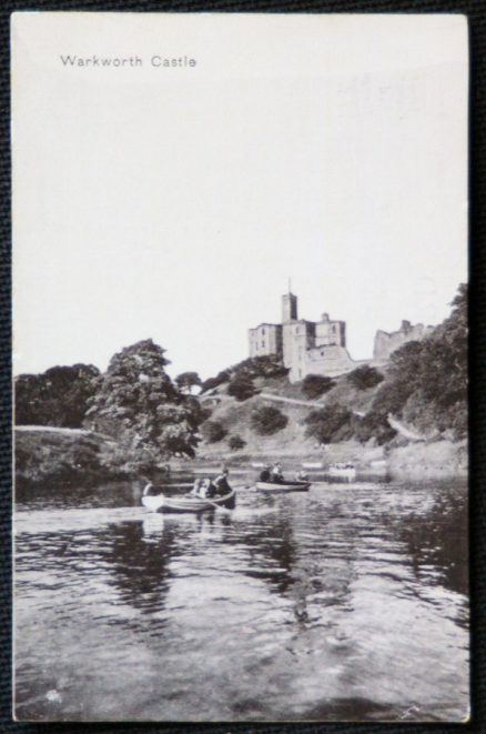 Warkworth Castle Postcard Vintage Views