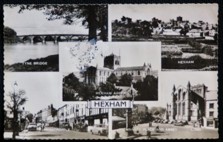 Hexham Postcard Real Photo Priestpopple