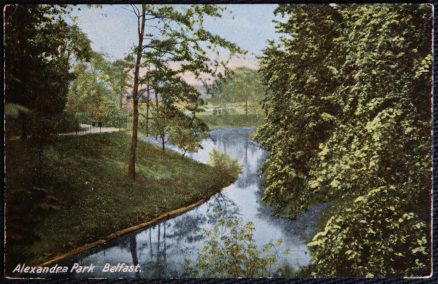 Belfast Postcard Alexandra Park 1907