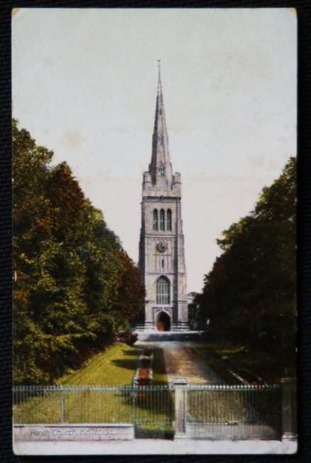 Northamptonshire Postcard Kettering 1907