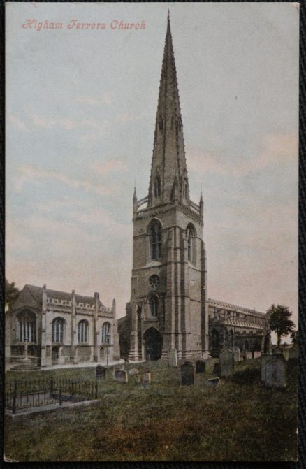 Higham Postcard Northants Ferrers1913