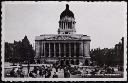 Nottingham Postcard The Council House Real Photo