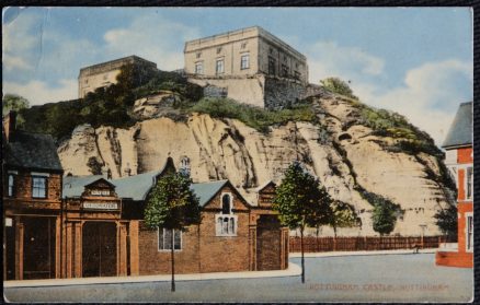 Nottingham Castle Vintage Postcard 1913