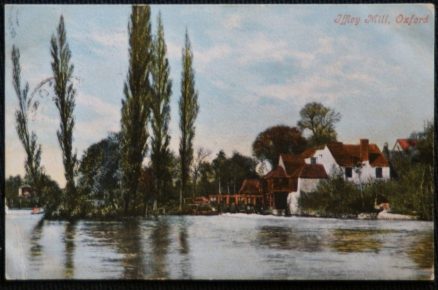 Iffley Mill Oxford Vintage 1904 Postcard