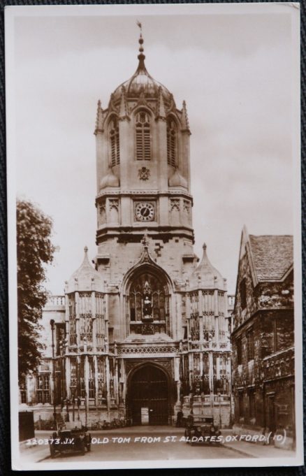 Oxford Postcard St. Aldates From Old Town Real Photo