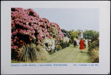 Callander Postcard Roman Camp Hotel