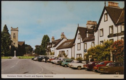 Kenmore Hotel Postcard Church 1975