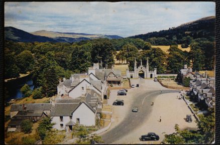 Kenmore Village Postcard Near Taymouth Castle 1956