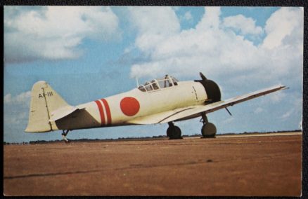 Zero Republica Japanese Fighter Plane Postcard Aircraft