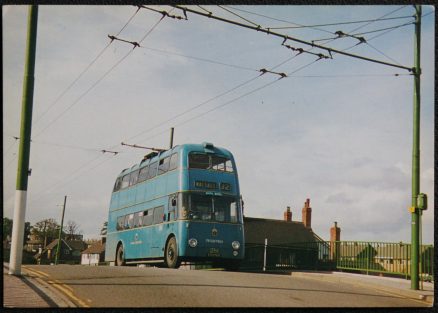 Walsall Trolley Bus Sunbeam Postcard