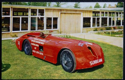 Sunbeam Car Montague  Motor Museum Beaulieu Hants Postcard