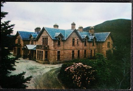 Achnasheen Ross-shire Postcard Ledgowan Hotel