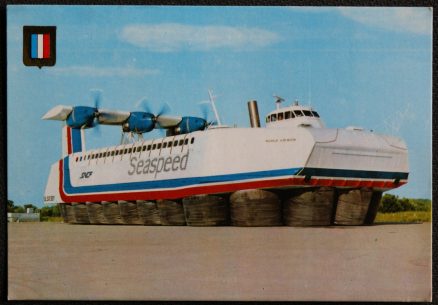 Seaspeed SNCF Aeroglisseur Postcard