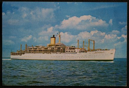 Ship Oronsay Postcard