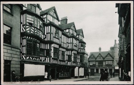 Shrewsbury Postcard Shropshire Irelands Mansions