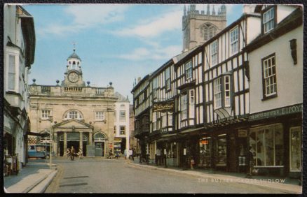 Ludlow The Butter Cross 1987 Postcard