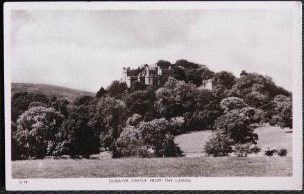 Dunster Castle from The Lawns Real Photo