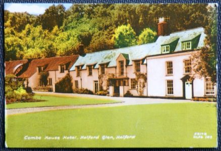 Holford Postcard Somerset Combe House Hotel Holford Glen